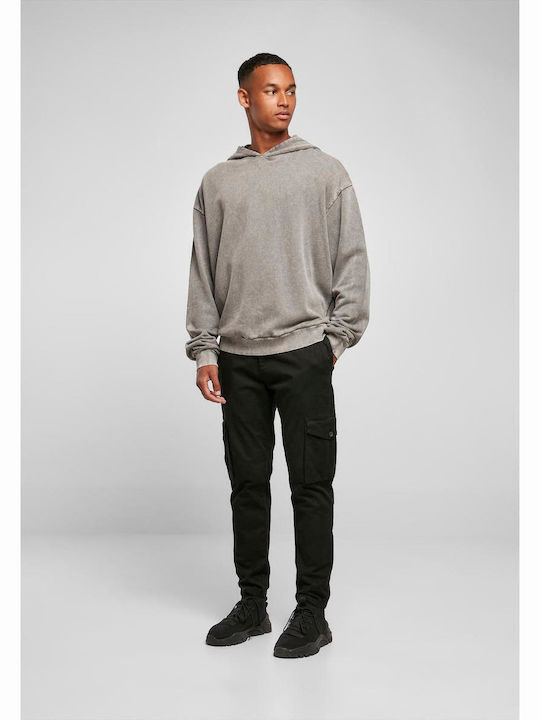 Sweatshirt Mit Kapuze Acid Washed Asphalt