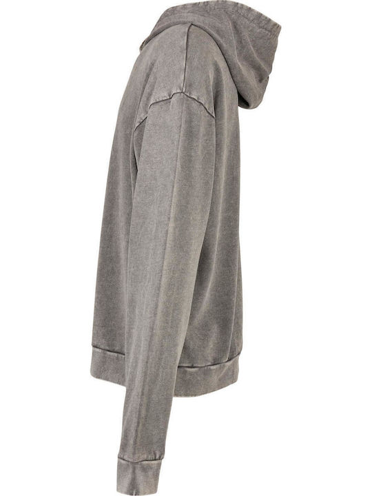 Sweatshirt Mit Kapuze Acid Washed Asphalt