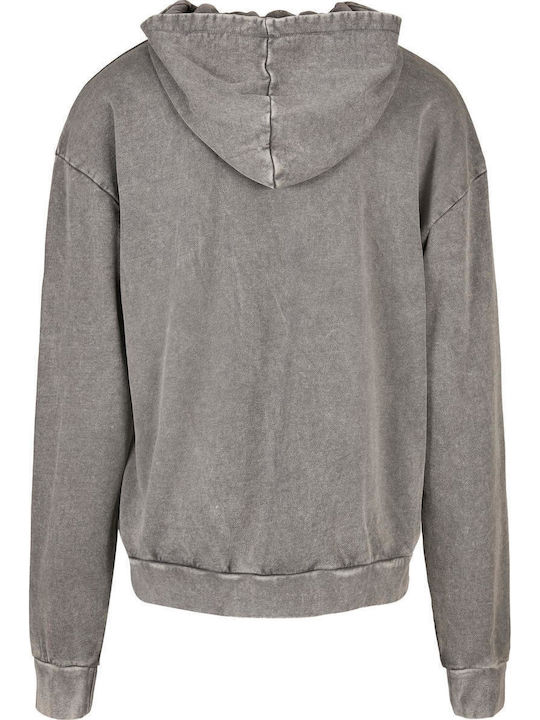 Sweatshirt Mit Kapuze Acid Washed Asphalt