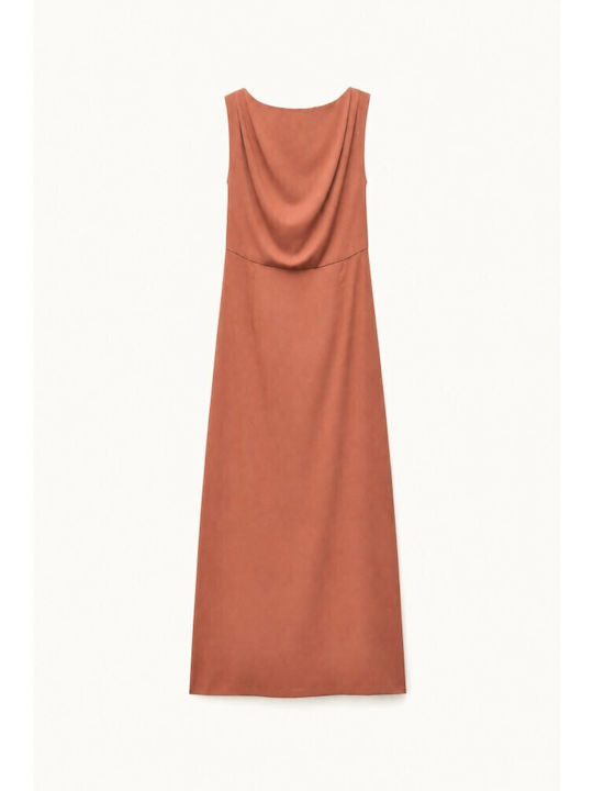 Summer Maxi Dress Rust
