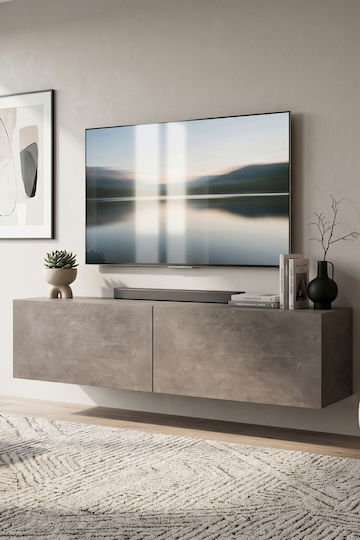 TV-Ständer Blau M120xP32xH30cm
