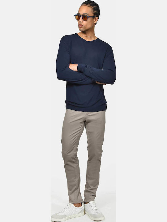 Herrenblusen Marineblau Pullover