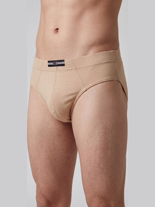 Men's Beige Slip