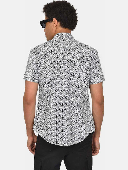 Short Sleeve Shirt in Regular Fit Black