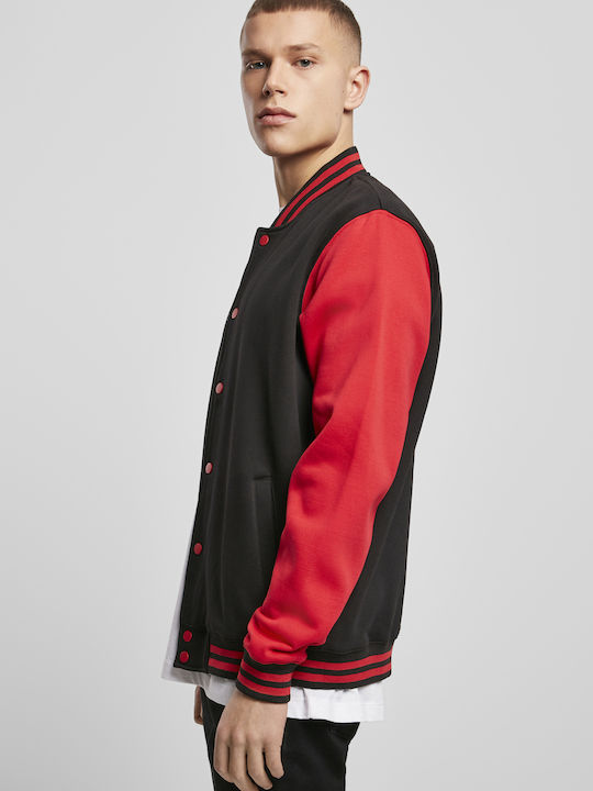 Collegiate Jacket Black/red