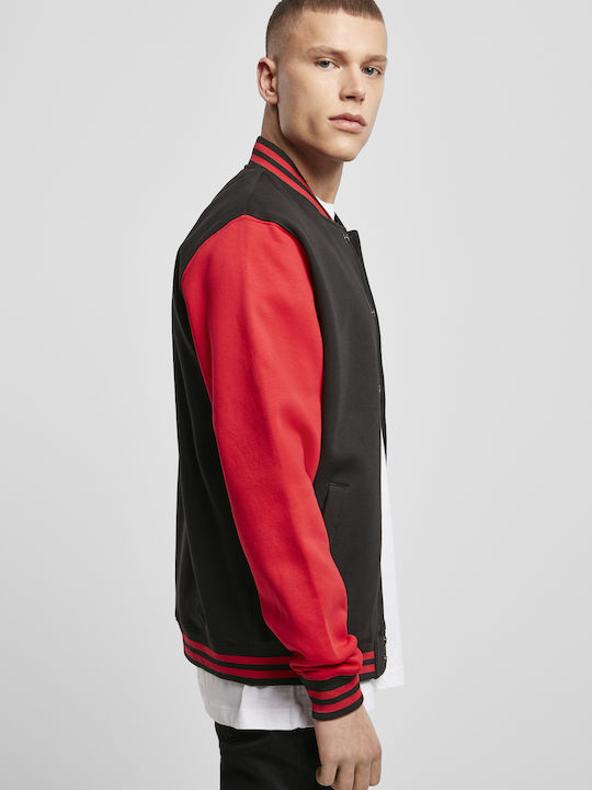 Collegiate Jacket Black/red