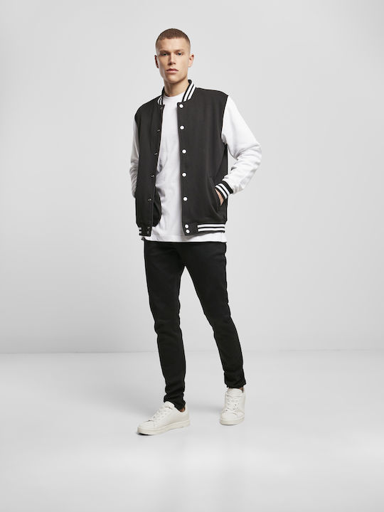 Collegiate Jacket Black/White