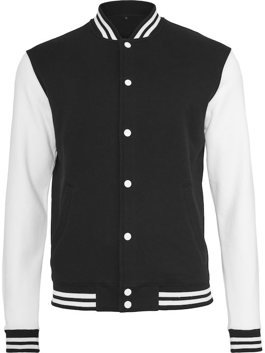 Collegiate Jacket Black/White