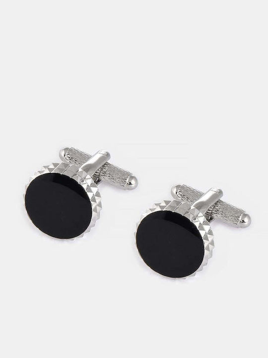 Berto Lucci Cufflinks in Silver Colour Berto Lucci Cufflinks in Silver Colour