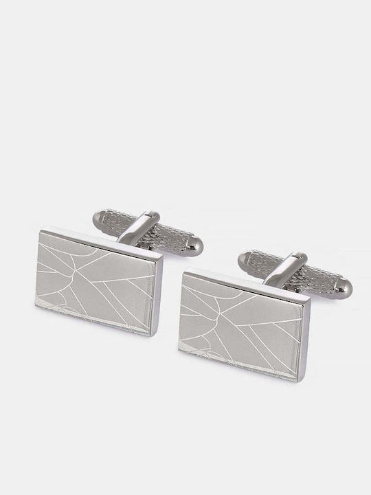 Berto Lucci Cufflinks in Silver Colour Berto Lucci Cufflinks in Silver Colour