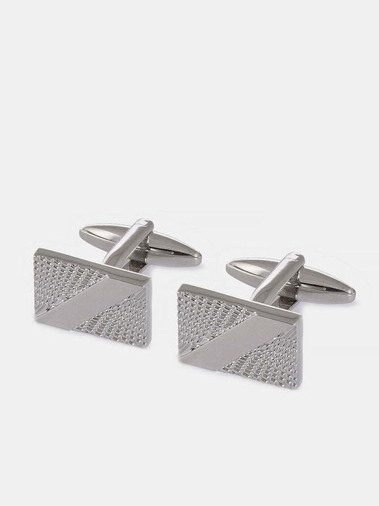 Berto Lucci Cufflinks in Silver Colour Berto Lucci Cufflinks in Silver Colour