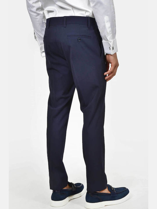 Winter Men's Suit with Regular Fit Blue