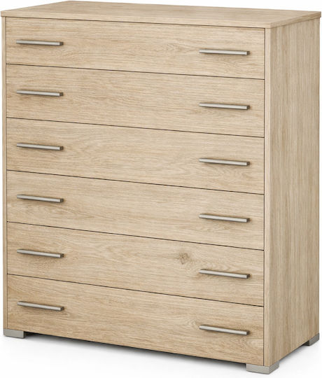 Kommode Schlafzimmer Holz Eiche 90x45x108cm