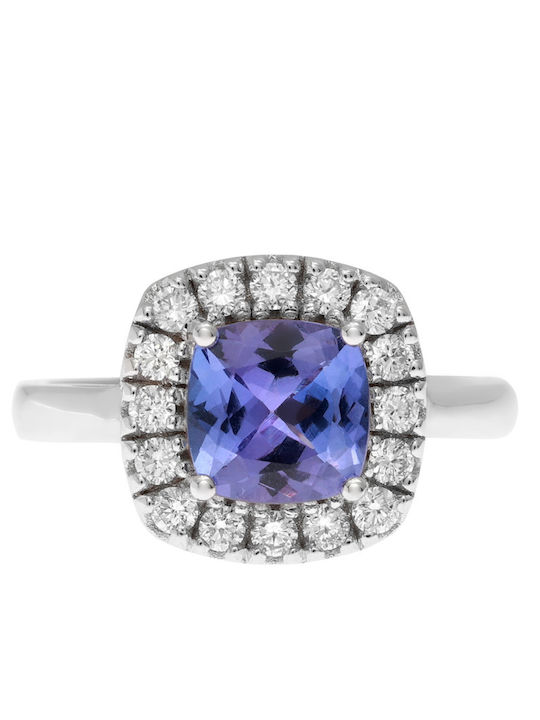 Women's White Gold 18K Ring