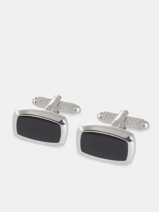 Berto Lucci Cufflinks in Black Colour Berto Lucci Cufflinks in Black Colour