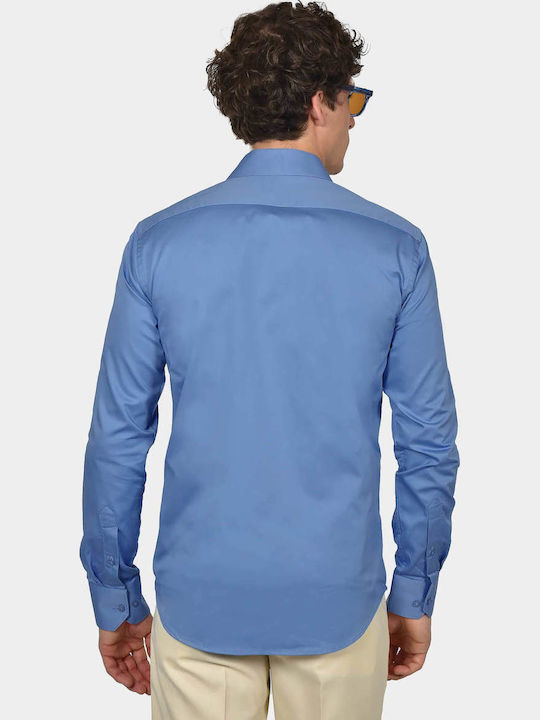 Long Sleeve Cotton Shirt in Regular Fit RaF