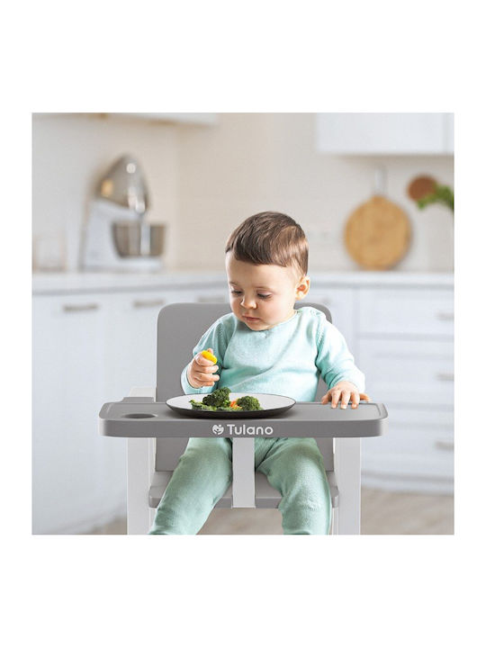 Tulano Foldable Baby Highchair Grey