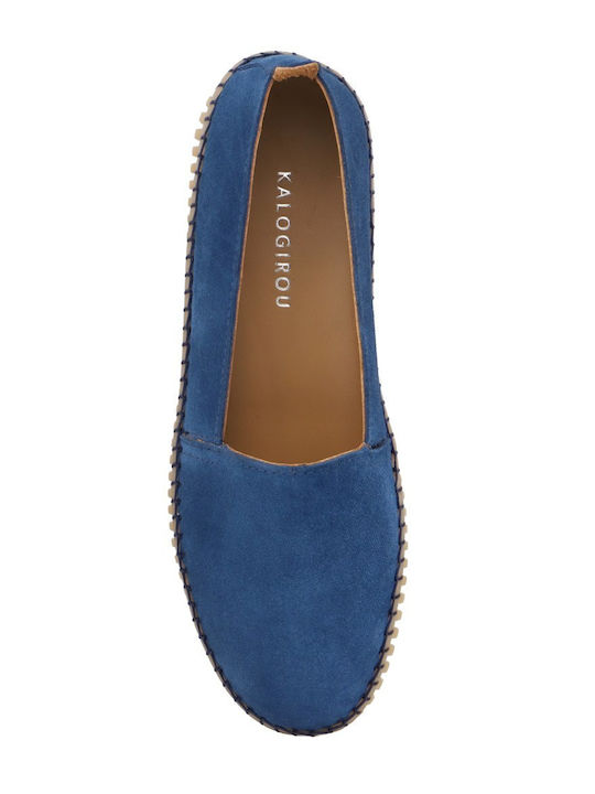 Damen Espadrilles in Blau Farbe