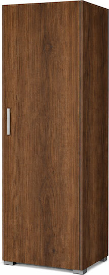 Μονόφυλλη Ντουλάπα Καρυδί 48x50x180cm