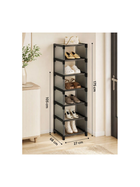 Plastic Shoe Organizer 30x25x100cm