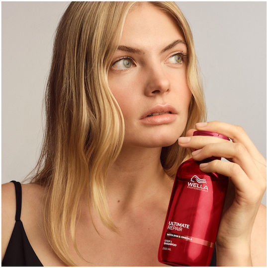 Wella Ultimate Repair Σαμπουάν Αναδόμησης/Θρέψης για Ταλαιπωρημένα Μαλλιά 250ml