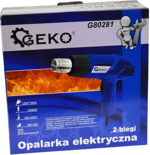 Geko G80281 Fier de lipit Electrică cu Reglaj de Temperatură
