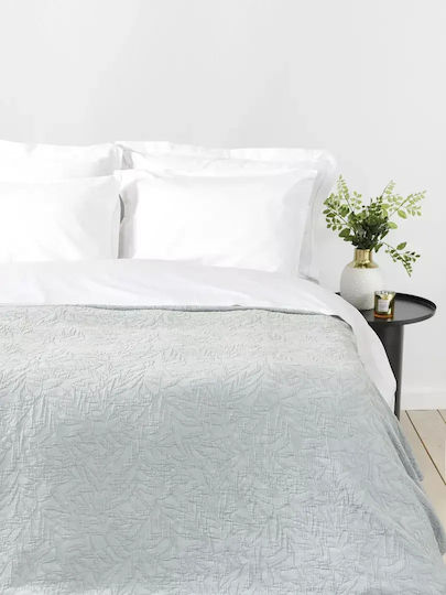 Nima Κουβέρτα Ξενοδοχείου King Size Γκρι 270x270cm