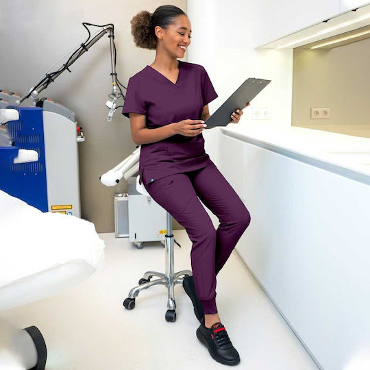 Beunique Unisex Medical Pants Purple