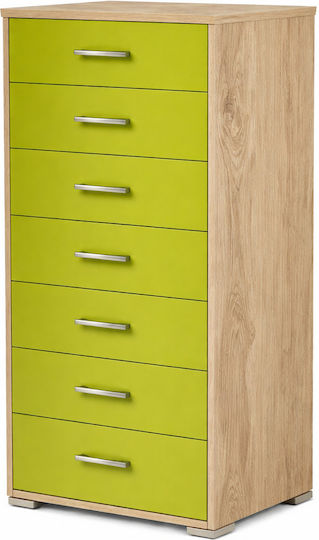 Kinderkommode Grünes 60x45x123cm