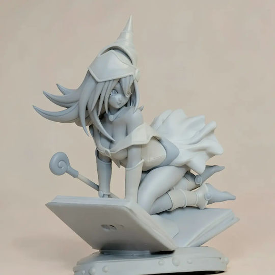 Небоядисана 3D Фигура Dark Magician Girl На Книга Готова За Печат Боядисване DIY Подарък Цветове 15,2 См 1:12