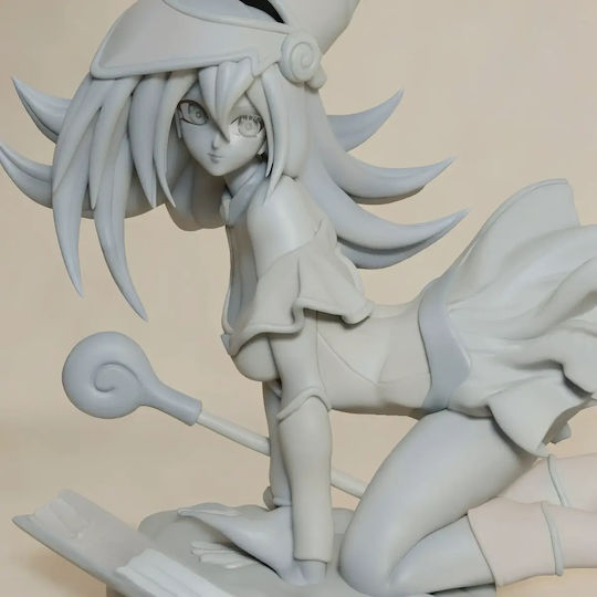 Небоядисана 3D Фигура Dark Magician Girl На Книга Готова За Печат Боядисване DIY Подарък Цветове 20 См 1:8