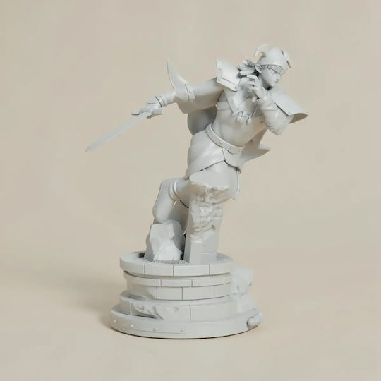 Небоядисана 3D Фигура Celtic Guardian Yugioh Боядисване DIY Подарък Цветове 20 См 1:8