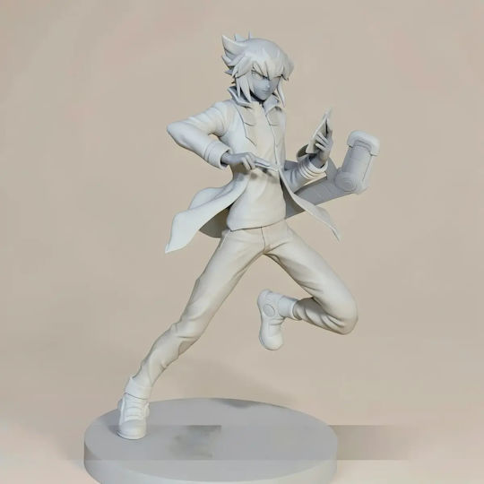Небоядисана 3D Фигура Jaden Yuki Yu Gi Oh Скулптури 3D Печат Боядисване DIY Подарък Цветове 30 см 1:6