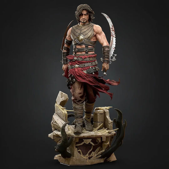 Unpainted 3D Figure Prince Persia 377mm Painting DIY Gift Colors 15.2 Cm 1:12