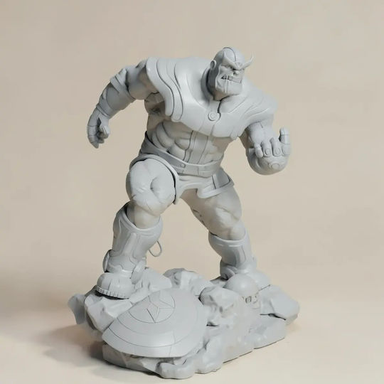 Unpainted 3D Figure Thanos Classic Snap 3D Painting DIY Gift Colors 15.2 Cm 1:12
