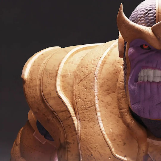Unpainted 3D Figure Thanos Classic Snap 3D Painting DIY Gift Colors 15.2 Cm 1:12