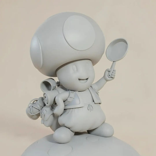 Άβαφη 3d Φιγούρα Captain Toad Super Mario Βάψιμο Diy Δώρο Χρώματα 15,2 Cm 1:12
