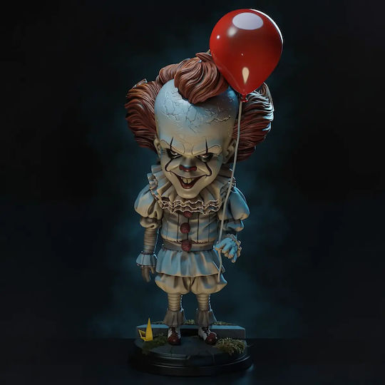 Unpainted 3D Figure Pennywise Chibi 135mm Painting DIY Gift Colors 30 Cm 1:6