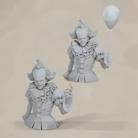 Unpainted 3D Figure Pennywise Floating Sewers 387mm Painting Diy Gift Colors 30 Cm 1:6