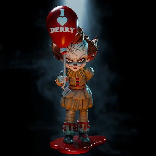 Unpainted 3D Figure Pennywise It Chibi Painting DIY Gift Colors 20 Cm 1:8