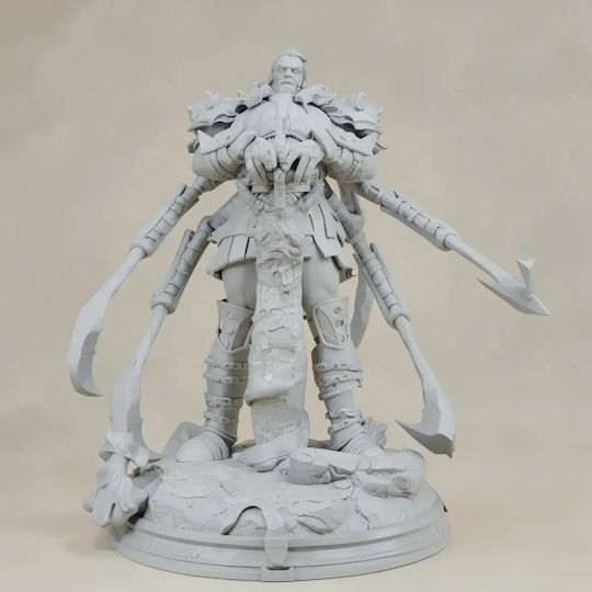 Figurină 3D Nevopsită Ares God War 3D Vopsire DIY Cadou Culori 30 Cm 1:6