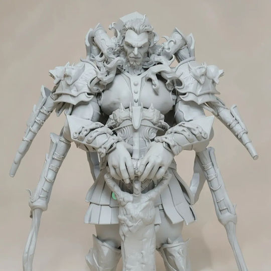 Figurină 3D Nevopsită Ares God War 3D Vopsire DIY Cadou Culori 30 Cm 1:6