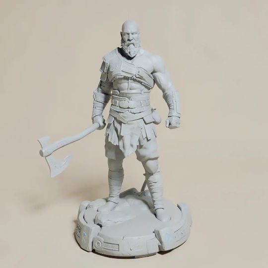 Άβαφη 3d Фигура Кратос 2 Blade 350mm Боядисване Diy Подарък Цветове 20 Cm 1:8