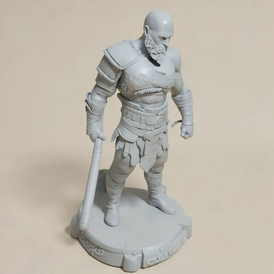 Άβαφη 3d Фигура Кратос 2 Blade 350mm Боядисване Diy Подарък Цветове 20 Cm 1:8