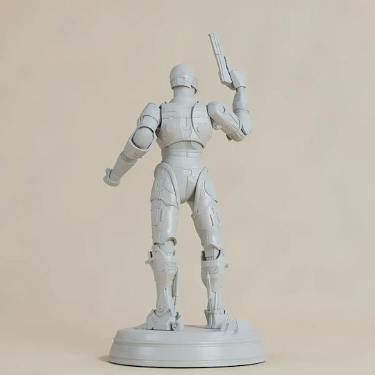 Άβαφη 3d Sammelbare Figur Robocop Stand 1 10 Basis Diy Geschenk Farben 30 Cm 1:6