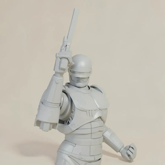 Άβαφη 3d Sammelbare Figur Robocop Stand 1 10 Basis Diy Geschenk Farben 30 Cm 1:6