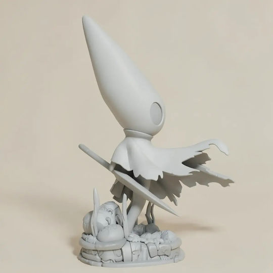 Unpainted 3D Figure Hornet Hollow Knight Silksong Chibi 164mm Painting DIY Gift Colors 15.2 Cm 1:12