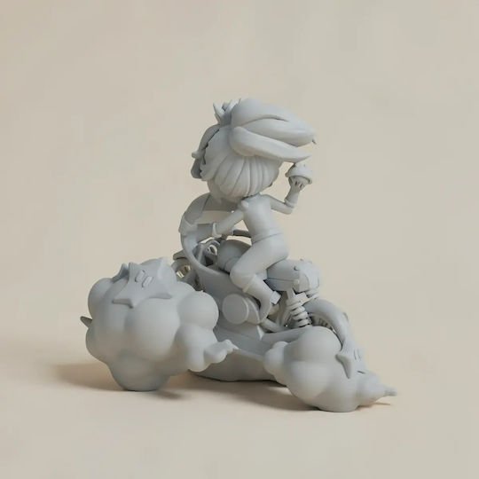 Unpainted 3D Figure Princess Peach 3D Printing Figurine On Motor Super Mario Painting DIY Gift Colors 20 Cm 1:8