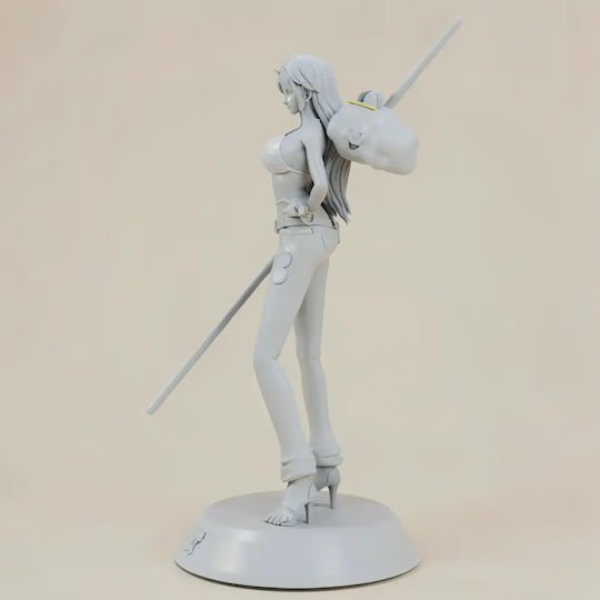 Άβαφη 3d Φιγούρα Nami Cloud 1 10 Stand Alone Βάψιμο Diy Δώρο Χρώματα 15,2 Cm 1:12