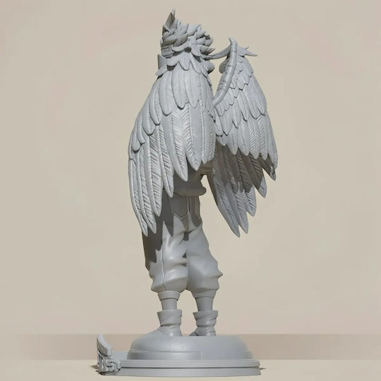 Unbemalte 3D Figur Hawks Stehend Mein Held Academia Bemalbar Diy Geschenk Farben 15,2 Cm 1:12
